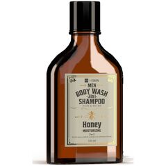 HiSkin HISKIN Men Whisky Żel do mycia ciała i szampon do włosów i brody 3w1 - Honey 330 ml