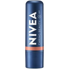 Nivea NIVEA Pomadka pielęgnująca do ust Caring Beauty 3w1 Nude 4.8 g