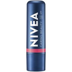 Nivea NIVEA Pomadka pielęgnująca do ust Caring Beauty 3w1 Rose 4.8 g