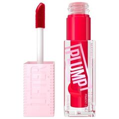 Maybelline  Maybelline Lifter Plump błyszczyk powiększający usta 004 Red Flag 5.4ml