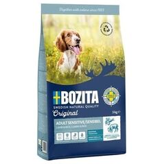 Bozita Bozita Original Adult Sensitive Jagnięcina i Ryż  - sucha karma dla psa - 3 kg