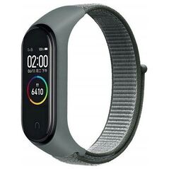 Beline Beline pasek Mi Band 7/6/5/4/3 NylonLoop szary/grey