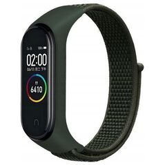 Beline Beline pasek Mi Band 7/6/5/4/3 NylonLoop zielony/green