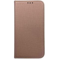 NO NAME Etui Smart Magnet book Xiaomi 13T różowo-złoty/rose gold