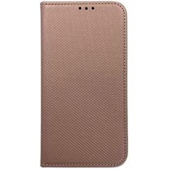 NO NAME Etui Smart Magnet book Xiaomi 14 Pro różowo złoty/rose gold