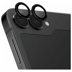 Uniq UNIQ Optix Aluminium Camera Lens Protector Sam Z Flip6 F741 midnight black szkło na obiektyw aparatu z aplikatorem
