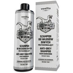 Venita VENITA Men Szampon przyciemniający do włosów siwych - średnie tony 200ml