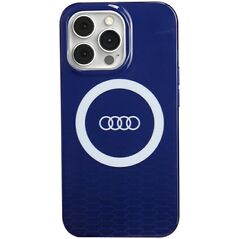 Audi Audi IML Big Logo MagSafe Case iPhone 13 Pro / 13 6.1" niebieski/navy blue hardcase AU-IMLMIP13P-Q5/D2-BE