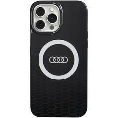 Audi Audi IML Big Logo MagSafe Case iPhone 13 Pro / 13 6.1" czarny/black hardcase AU-IMLMIP13P-Q5/D2-BK