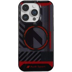 Audi Audi IML Sport MagSafe Case iPhone 14 Pro Max 6.7" czarny/black hardcase AU-IMLMIP14PM-RSQ/D2-BK