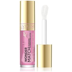 EVELINE KOLOROWKA EVELINE Wonder Match Odżywczo Wygładzający Olejek do ust nr 02-Delicate Rose 5 ml