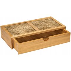 Wenko Szufladka na kosmetyki ALLEGRE BAMBOO, 28 x 6 x 14 cm, WENKO