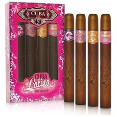 Cuba Cuba Original Cuba Latino Copacabana edp 35ml + Carnaval edp 35ml + Maya edp 35ml + Cactus edp 35ml