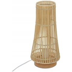 Atmosphera Lampa stołowa bambusowa MAHE, 38 cm
