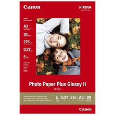 Canon Φωτογραφικό Χαρτί A3 Glossy 275g/m² 20 Φύλλα (2311B020) (CAN-PP201A3) έως 12 άτοκες Δόσεις