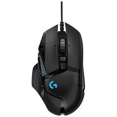 Logitech G502 Hero USB Gaming Mouse Black (910-005470) (LOGG502H) έως 12 άτοκες Δόσεις