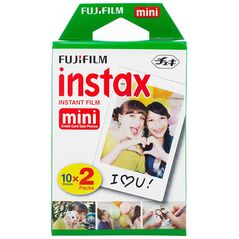 Fujifilm Instax Mini Film doublepack 2x10 sheets (16567828)(16567828) έως 12 άτοκες Δόσεις