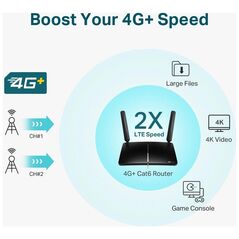 TP-LINK Router Archer MR600 4G+ Cat6 LTE Dual Band AC1200 V3 (ARCHER MR600) (TPMR600) έως 12 άτοκες Δόσεις