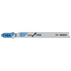 Bosch Brzeszczot do wyrzynarek Basic for Metal 92mm T 118 A 5szt. 2608631013