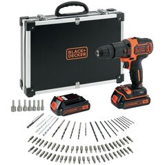 Wiertarko-wkrętarka Black&Decker BDCHD18BAFC 18 V 2 x akumulator 1.5 Ah