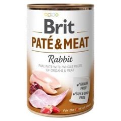 Brit Karma w puszce Pasztet z królika i mięso 400 g