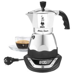 Kawiarka Bialetti elektryczna Moka Timer 6 filiżanek (8006363009997)