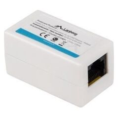 Lanberg Adapter złączka sieciowa RJ45 x2 kat.6 -AD-RJ45-RJ45-OU6