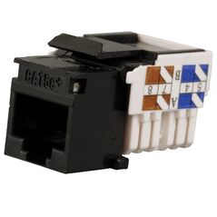 Solarix Keystone CAT5e UTP RJ45 czarny SXKJ-5E-UTP-BK
