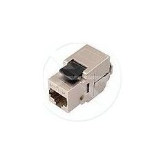 Solarix Keystone CAT6 STP RJ45 czarny samogwintująca (SXKJ-6-STP-BK-SA)