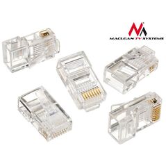 Maclean Wtyk RJ45 8P8C 5e linka 100 szt (MCTV-663 kpl)