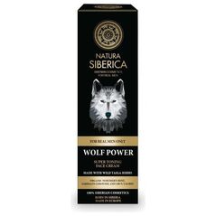 Natura Siberica Men Tonizujący krem do twarzy Siła Wilka 50 ml