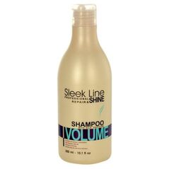 Stapiz Sleek Line Volume Shampoo Szampon z jedwabiem do włosów 300ml