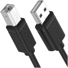 Kabel USB Unitek USB-A - micro-B 2 m Czarny (Y-C4001GBK)