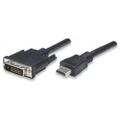 Kabel Techly HDMI - DVI-D 1.8m czarny (304611)