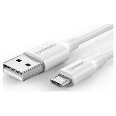 Kabel USB Ugreen USB-A - microUSB 0.5 m Biały (60140)
