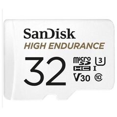 Karta SanDisk High Endurance MicroSDHC 32 GB Class 10 UHS-I/U3 V30 (SDSQQNR-032G-GN6IA)