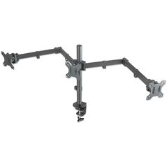Manhattan Uchwyt biurkowy na 3 monitory 13" - 27" (461658)