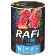 Rafi RAFI PIES pusz.800g JAGNIĘCINA, BORÓWKA, ŻURAWINA