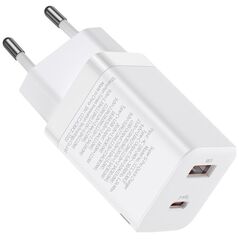 Ładowarka Baseus Super Si Pro 1x USB-A 1x USB-C 3 A (BSU2902WHT)