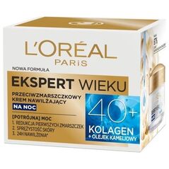 L’Oreal Paris Ekspert wieku przeciwzmarszczkowy krem nawilżajacy na noc 50 ml
