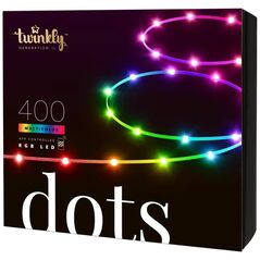 Twinkly Twinkly Dots 400 LED RGB transparent wire