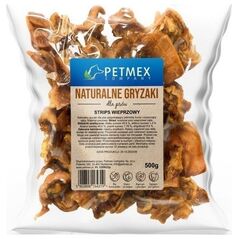 Petmex Gryzak dla psów PETMEX Strips wieprzowy 500g