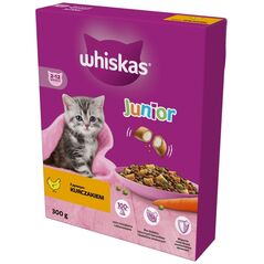 Whiskas WHISKAS Junior z kurczakiem 300g
