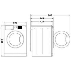 Pralka Indesit Pralka INDESIT MTWSE 61294 WK EE