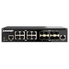 Switch Qnap QSW-M3216R-8S8T - managed - 8 x 100/1000/2.5G/5G/10GBase-T + 8 x 10Gb Ethernet SFP+