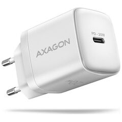 Φορτιστής Axagon AXAGON ACU-PD20W, φορτιστής τοίχου 20W, 1x θύρα USB-C, PD3.0/PPS/QC4+/AFC/Apple, λευκό 13260756 8595247908308
