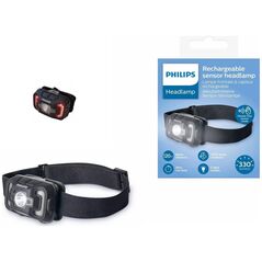 Philips Latarka czołowa z czujnikiem ruchu akumulatorowa LED Philips