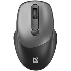 Mysz Defender Mysz bezprzewodowa, Defender FEAM MM-296, czarno-szara, optyczna, 1600DPI