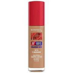 Rimmel  Rimmel Lasting Finish 35H silnie nawilżający i długotrwale kryjący podkład do twarzy z filtrem SPF20 303 Honey 30ml