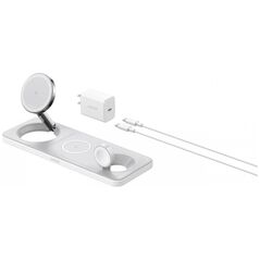 Ładowarka Anker Ładowarka MagGo 3w1 Pad 15W Qi2 Biała